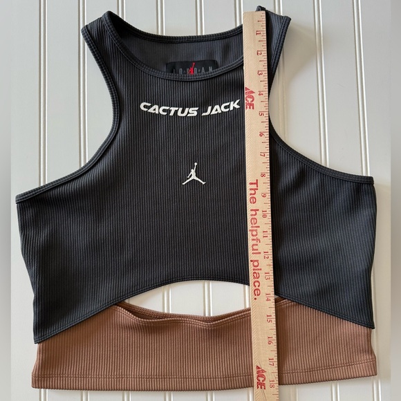 Cactus Jack by Travis Scott Black and Brown Tank Top - Picture 3 of 8